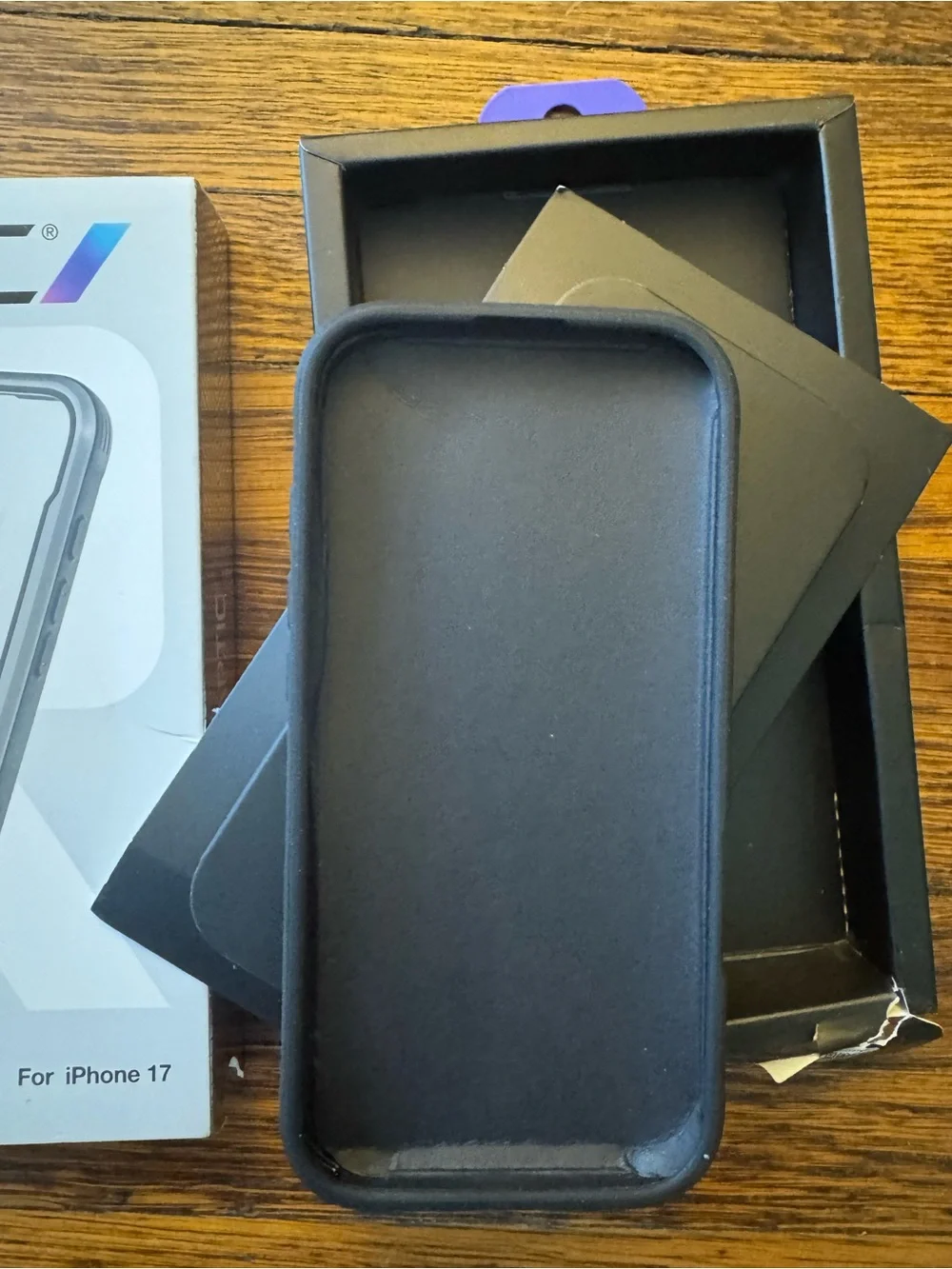 Raptic Shield Classic MagSafe phone case packaged for the iPhone 17. Raptic